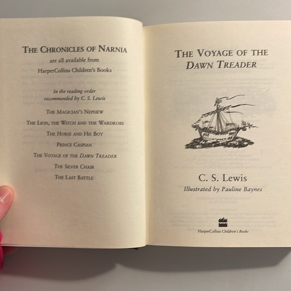 🌈2/$8  The Voyage of the Dawn Treader #3 in The Chronicles of Narnia - Picture 7 of 12